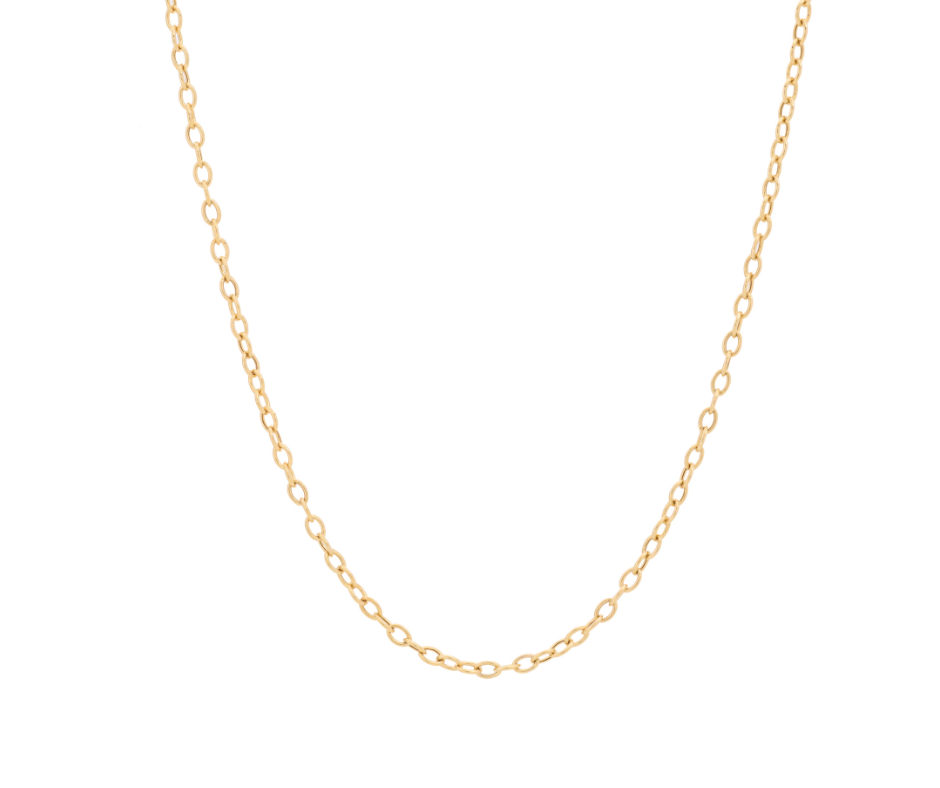 Medium Oval Link Chain- 17.5