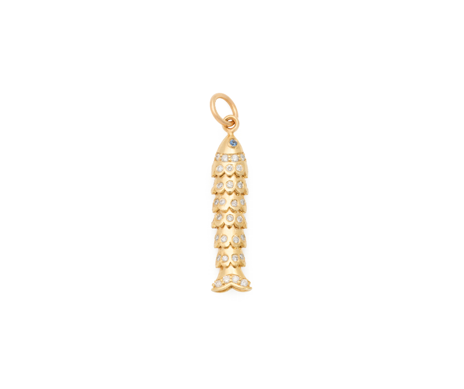 Lucky Little Fish I Articulated Charm